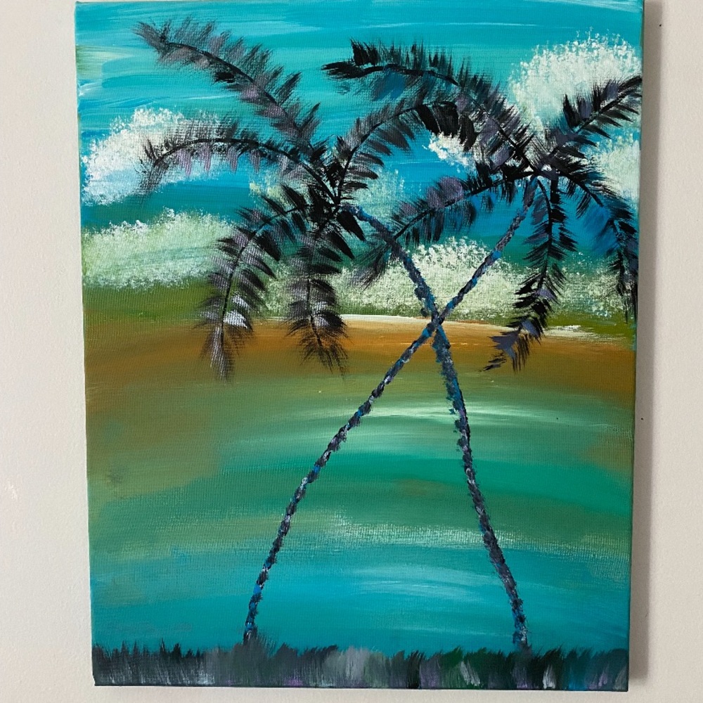 Palm Tree Painting